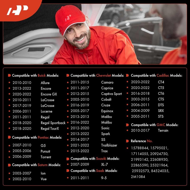 A-Premium Vapor Canister Vent Solenoid Valve Compatible with Chevrolet Equinox, Malibu, Cruze, Camaro, Sonic, Trax, Spark & GMC Terrain & Buick Encore, LaCrosse, Regal & Cadillac SRX, CTS & Saab 9-5 - Image 2